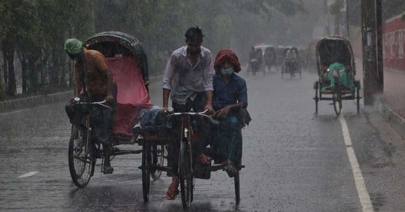 তিন বিভাগে ৪৮ ঘণ্টার মধ্যে অতি ভারী বৃষ্টির আভাস 