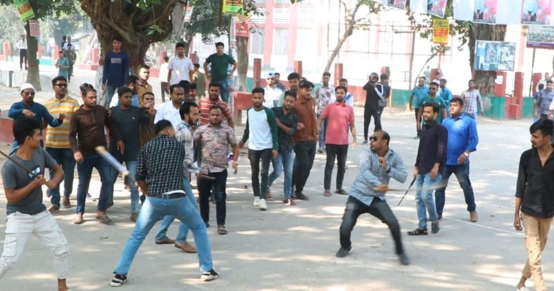 অবরোধবিরোধী মিছিলে সংঘর্ষ, বগুড়ায় ছাত্রলীগের ৬ নেতাকর্মী বহিষ্কার 