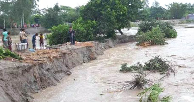 তিস্তার নিম্নাঞ্চলে দুর্ভোগে মানুষ 