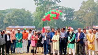 ময়মনসিংহে বিভাগীয় জিয়া ক্রিকেট টুর্নামেন্টে লাল দলের জয় লাভ