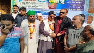 নোয়াখালীতে মসজিদের ইমাম ও খতিবকে বিদায়ী সংবর্ধনা