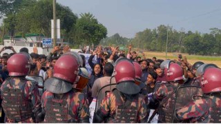 মৌলভীবাজারের সীমান্তে ভারতীয় ষড়যন্ত্রের বিরুদ্ধে সর্বধর্মীয় সমাবেশ ও বিক্ষোভ মিছিল