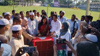 শহীদ আবু সাঈদ- মুগ্ধ- সৌহার্তো নামে ঈশ্বরগঞ্জে পাঠাগার