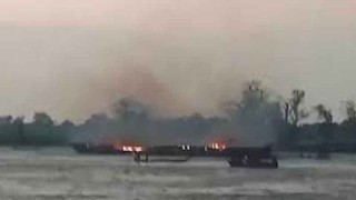 কঙ্গোতে ‘রান্নার চুলা’ থেকে নৌকায় আগুন, ১৪৩ লাশ উদ্ধার