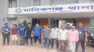 আ.লীগের দোসরদের উস্কানিতে চিত্রশিল্প মানবেন্দ্র ঘোষের বাড়িতে অগ্নিসংযোগের ঘটনা ঘটিয়েছে দুর্বৃত্তরা, গ্ৰেফতার ৮ জন