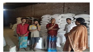ফুলপুরে অবৈধভাবে মজুদকৃত ৩৯ বস্তা সরকারি চাল জব্দ, ১ জনকে জরিমানা