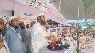 খুনি শেখ হাসিনার রাজনীতির পুনর্বাসন এ দেশের মানুষ মেনে নেবে না: মামুনুল হক