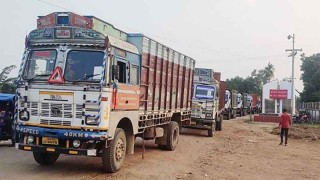 শুধু পাথর আমদানিতেই সীমাবদ্ধ শেরপুরের নাকুগাঁও স্থলবন্দর!