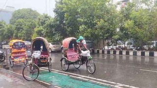 তীব্র গরমের পর রাজধানীতে স্বস্তির বৃষ্টি