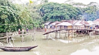 মোরেলগঞ্জে একটি ব্রিজের জন্য ১৬ গ্রামবাসীর ভোগান্তি