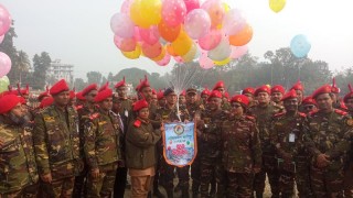 নাটোরে বিএনসিসি মহাস্থান রেজিমেন্টাল ক্যাম্প  শুরু