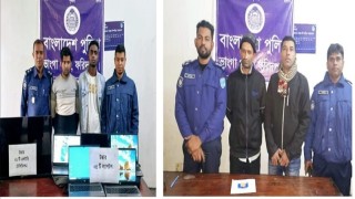 ফরিদপুরে পুলিশের বিশেষ অভিযান, গ্রেপ্তার ৫