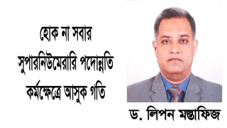 হোক না সবার সুপারনিউমেরারি পদোন্নতি, কর্মক্ষেত্রে আসুক গতি